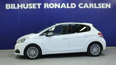 Hvid Brugt 2018 Peugeot 208 Selection Sky Hatchback | 79.900 kr. (Fair pris)