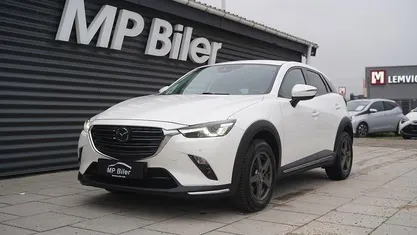 Hvid Brugt 2019 Mazda CX-3 Optimum SUV | 144.900 kr. (Fair pris)