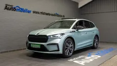 Sølvmetal Brugt 2022 Skoda Enyaq iV SportLine SUV | 259.900 kr. (Fair pris)