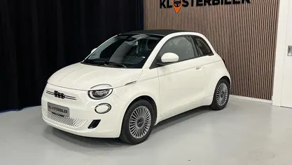 Hvid Brugt 2023 Fiat 500e Icon Cabriolet | 139.700 kr. (Fair pris)