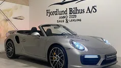 Sølvmetal Brugt 2016 Porsche 911 Turbo S Cabriolet Cabriolet | 999.995 kr.
