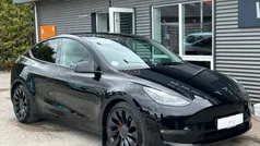 Sort Brugt 2023 Tesla Model Y Performance SUV | 289.900 kr. (Super pris)