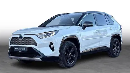Brugt Toyota RAV4 Hybrid H3 Style 218 HK (160 kW) 2019 Hvidmetal SUV