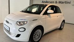 Hvid Brugt 2023 Fiat 500e Icon Hatchback | 122.500 kr. (God pris)