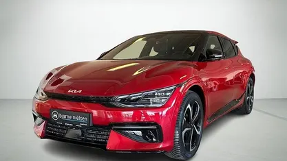 Brugt Kia EV6 GT-Line 239 kW (325 HK) 2022 Rødmetal SUV