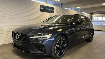 Blåmetal Brugt 2021 Volvo V60 R-Design Stationcar | 339.900 kr. (Fair pris)