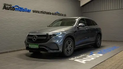 Brugt Mercedes EQC400 AMG line 300 kW (408 HK) 2020 Gråmetal SUV