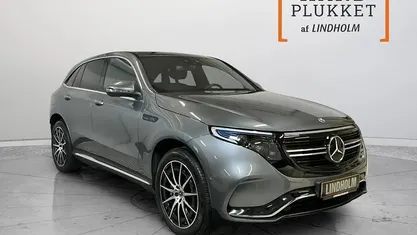 Gråmetal Brugt 2022 Mercedes EQC400 AMG line SUV | 399.900 kr. (Fair pris)