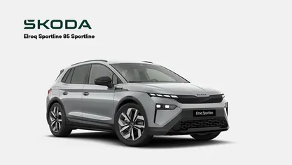 Sølvmetal Brugt 2025 Skoda Elroq SportLine SUV | 369.900 kr. (Lidt for dyr)