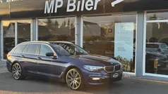 Blåmetal Brugt 2017 BMW 530 Sport Line Stationcar | 279.900 kr. (God pris)