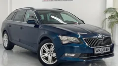 Turkismetal Brugt 2018 Skoda Superb Active Stationcar | 149.800 kr. (Fair pris)