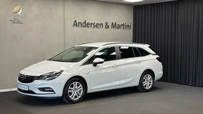 Brugt Opel Astra Excite 105 HK (77 kW) 2019 Summitwhite Stationcar