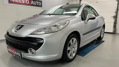 Brugt Peugeot 207 CC 120 HK (88 kW) 2009 Sølvmetal Cabriolet