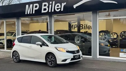 Hvid Brugt 2014 Nissan Note Tekna Hatchback | 39.900 kr. (God pris)