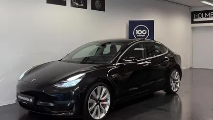 Sort Brugt 2020 Tesla Model 3 Performance Sedan | 134.800 kr. (Fair pris)