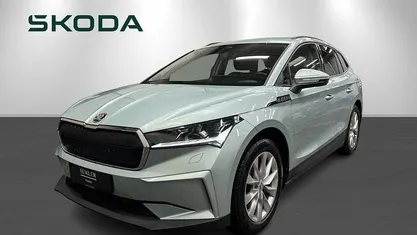 Lysblåmetal Brugt 2021 Skoda Enyaq iV Loft SUV | 209.900 kr. (Fair pris)