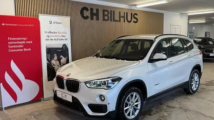 Hvidmetal Brugt 2016 BMW X1 Advantage SUV | 159.500 kr. (Fair pris)