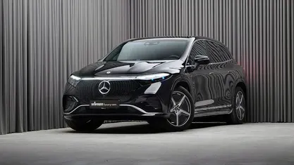 Brugt Mercedes EQS450+ AMG line 264 kW (360 HK) 2024 Sortmetal SUV