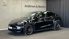 Sorrt Brugt 2022 Tesla Model Y Performance SUV | 298.800 kr. (Fair pris)