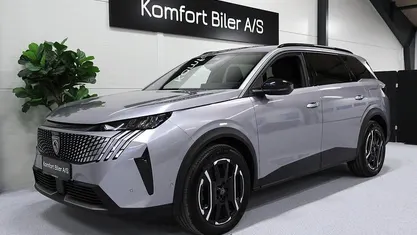 Brugt Peugeot e-5008 Allure 154 kW (210 HK) 2025 Sølvmetal SUV