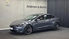 Brugt 2022 Tesla Model 3 Performance Sedan | 259.700 kr. (Fair pris)