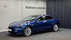 Blåmetal Brugt 2020 Tesla Model 3 Standard Range Plus Sedan | 164.500 kr. (God pris)