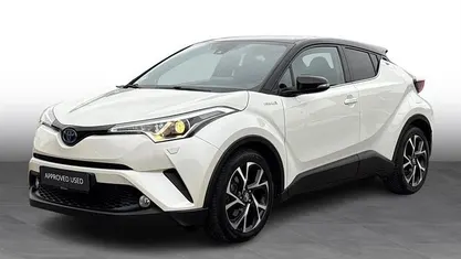 White/black Brugt 2018 Toyota C-HR Multidrive S SUV | 169.995 kr. (Fair pris)