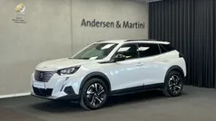Hvid madreperla me Brugt 2023 Peugeot e-2008 Allure SUV | 146.600 kr. (God pris)