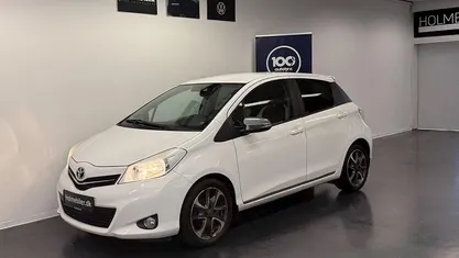 Brugt Toyota Yaris T2 100 HK (73 kW) 2011 Hvid Hatchback