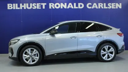 Sølvmetal Brugt 2024 Audi Q4 Sportback e-tron S-Line SUV | 359.900 kr. (God pris)