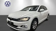 Hvid Brugt 2021 VW Polo Highline Hatchback | 199.900 kr. (Fair pris)