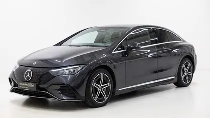 Farve: koksmetal Brugt 2024 Mercedes EQE350 AMG line | 449.900 kr. (God pris)
