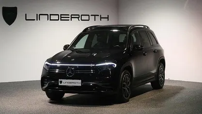 Brugt Mercedes EQB350 AMG line 214 kW (292 HK) 2023 Sort SUV