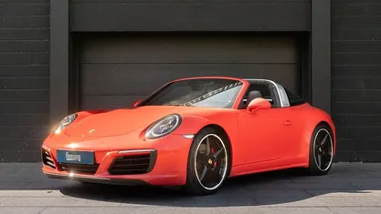 Brugt Porsche 911 Targa 4S 420 HK (308 kW) 2016 Orange Cabriolet
