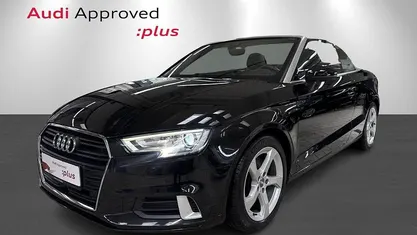 Brugt Audi A3 Cabriolet Sport 190 HK (139 kW) 2019 Sortmetal Cabriolet