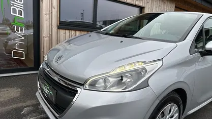 Brugt Peugeot 208 Active 82 HK (60 kW) 2018 Sølvmetal Hatchback