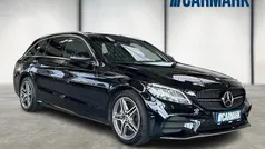Sortmetal Brugt 2019 Mercedes C220 AMG line Stationcar | 269.900 kr. (Fair pris)