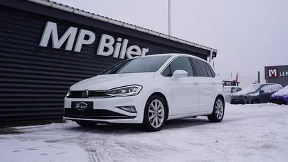 Hvid Brugt 2018 VW Golf Sportsvan Highline MPV | 169.700 kr. (Fair pris)