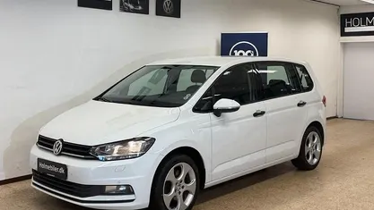 Hvid Brugt 2016 VW Touran Trendline MPV | 99.800 kr. (Fair pris)