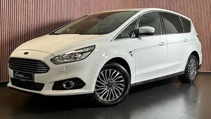 Hvid Brugt 2019 Ford S-MAX Titanium MPV | 199.995 kr. (God pris)