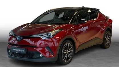 Brugt Toyota C-HR Multidrive S 122 HK (89 kW) 2017 Rød/sort SUV