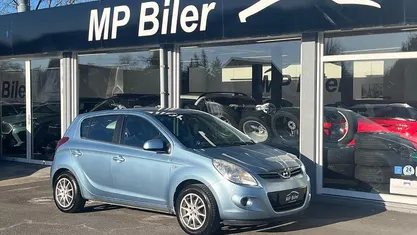Lysblå Brugt 2010 Hyundai i20 Classic Hatchback | 24.900 kr. (God pris)