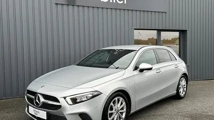 Sølvmetal Brugt 2019 Mercedes A180 Business Hatchback | 194.900 kr. (God pris)