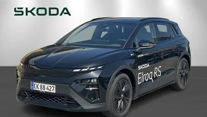 Sortmetal Brugt 2025 Skoda Elroq RS SUV | 389.900 kr. (Fair pris)