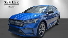 Blåmetal Brugt 2021 Skoda Enyaq iV SportLine SUV | 289.900 kr. (Fair pris)