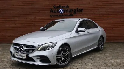 Gråmetal Brugt 2018 Mercedes C200 AMG line Sedan | 265.000 kr. (Lidt for dyr)
