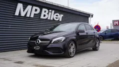 Sortmetal Brugt 2016 Mercedes A200 AMG line Hatchback | 164.900 kr. (Super pris)