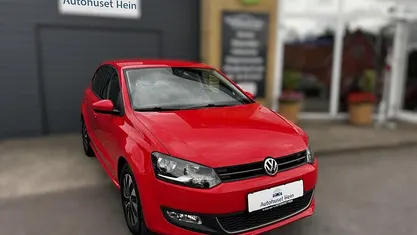 Rød Brugt 2011 VW Polo Highline Hatchback | 79.800 kr. (Fair pris)