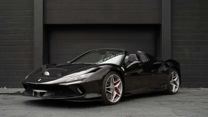 Brugt Ferrari F8 720 HK (529 kW) 2020 Sortmetal Cabriolet