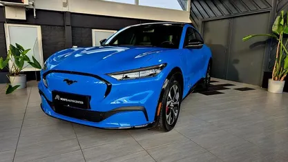 Brugt Ford Mustang Mach-E Extended Range 216 kW (294 HK) 2025 Blå SUV